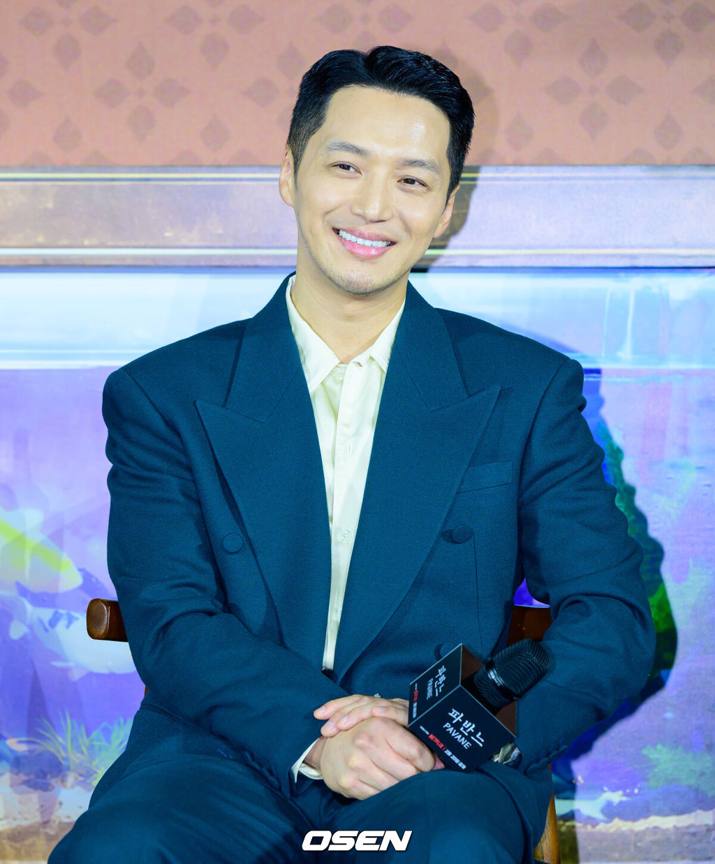 12일 오전 서울 강남구 삼성동 메가박스 코엑스에서 넷플릭스 영화 '파반느' 제작보고회가 열렸다.세 청춘의 삶과 사랑을 그린 달콤하고도 씁쓸한 스토리, 고아성, 변요한, 문상민의 매력적인 케미스트리, 이종필 감독만의 독창적이고 섬세한 시선으로 담아낸 청춘 멜로로 모두의 마음을 적실 영화 '파반느'는 20일 공개된다.배우 변요한이 간담회를 하고  있다. 2026.02.12 /jpnews@osen.co.kr