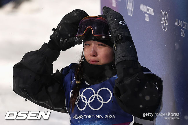 [사진] 최가온. ⓒGettyimages(무단전재 및 재배포 금지)