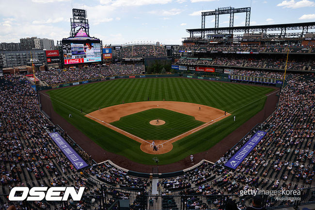 [사진] 콜로라도 쿠어스필드 ⓒGettyimages(무단전재 및 재배포 금지)