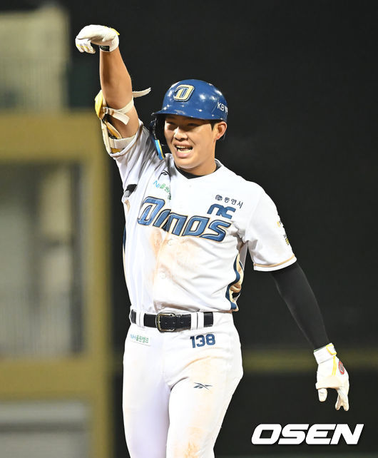 [OSEN=울산, 이석우 기자] NC 다이노스 고준휘 008 2025.10.31 / foto0307@osen.co.kr