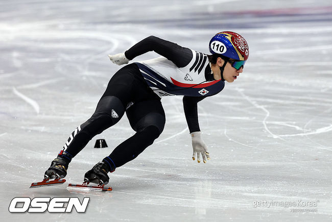 [사진] 황대헌. ⓒGettyimages(무단전재 및 재배포 금지)
