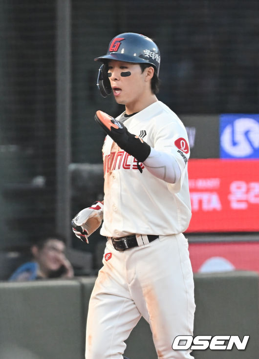 [OSEN=부산, 이석우 기자]  롯데 자이언츠 김동혁 041 2025.07.01 / foto0307@osen.co.kr