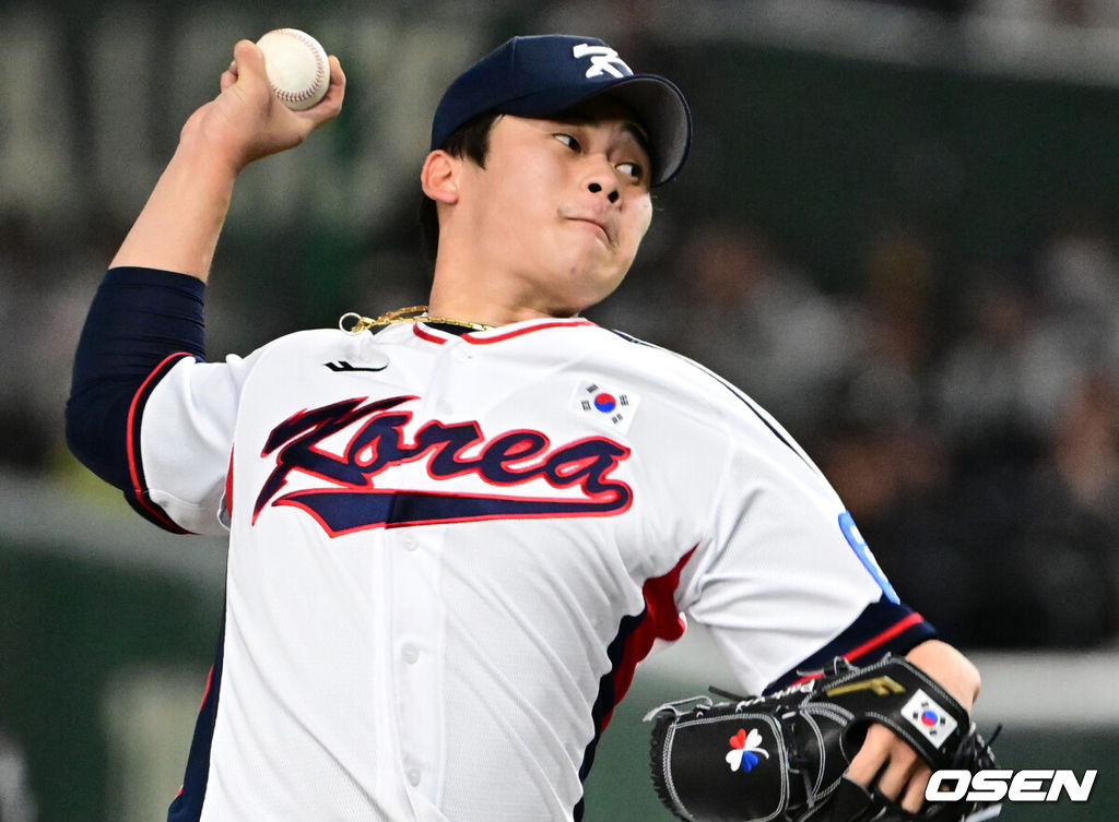 한국 야구 대표팀 박영현. /OSEN DB