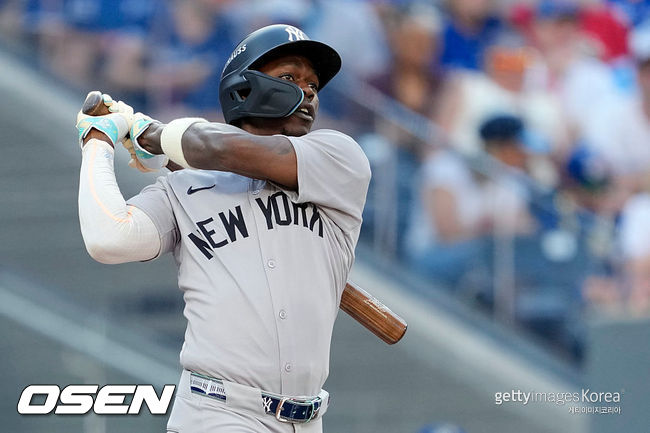 [사진] 뉴욕 양키스 재즈 치좀 주니어. ⓒGettyimages(무단전재 및 재배포 금지)