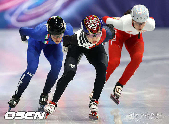 [사진] 최민정. ⓒGettyimages(무단전재 및 재배포 금지)