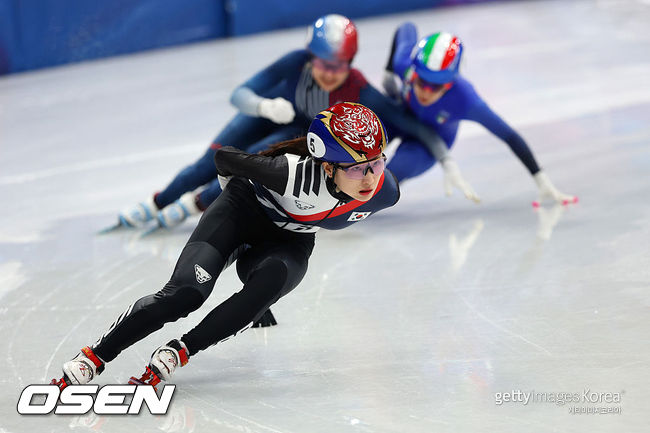[사진] 최민정. ⓒGettyimages(무단전재 및 재배포 금지)