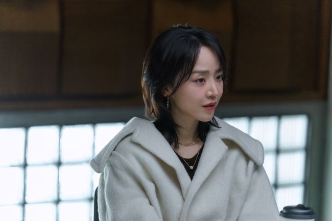 The Art of Sarah Shin Hae-sun as Sarah Kim in The Art of Sarah Cr. Kim Eun jeong/Netflix © 2026
