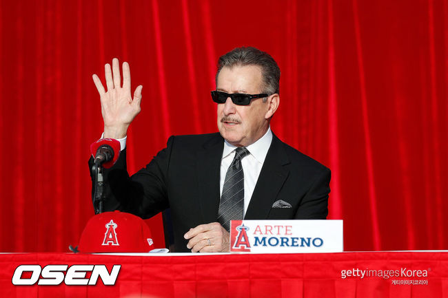 [사진] LA 에인절스 아르테 모레노 구단주 ⓒGettyimages(무단전재 및 재배포 금지)