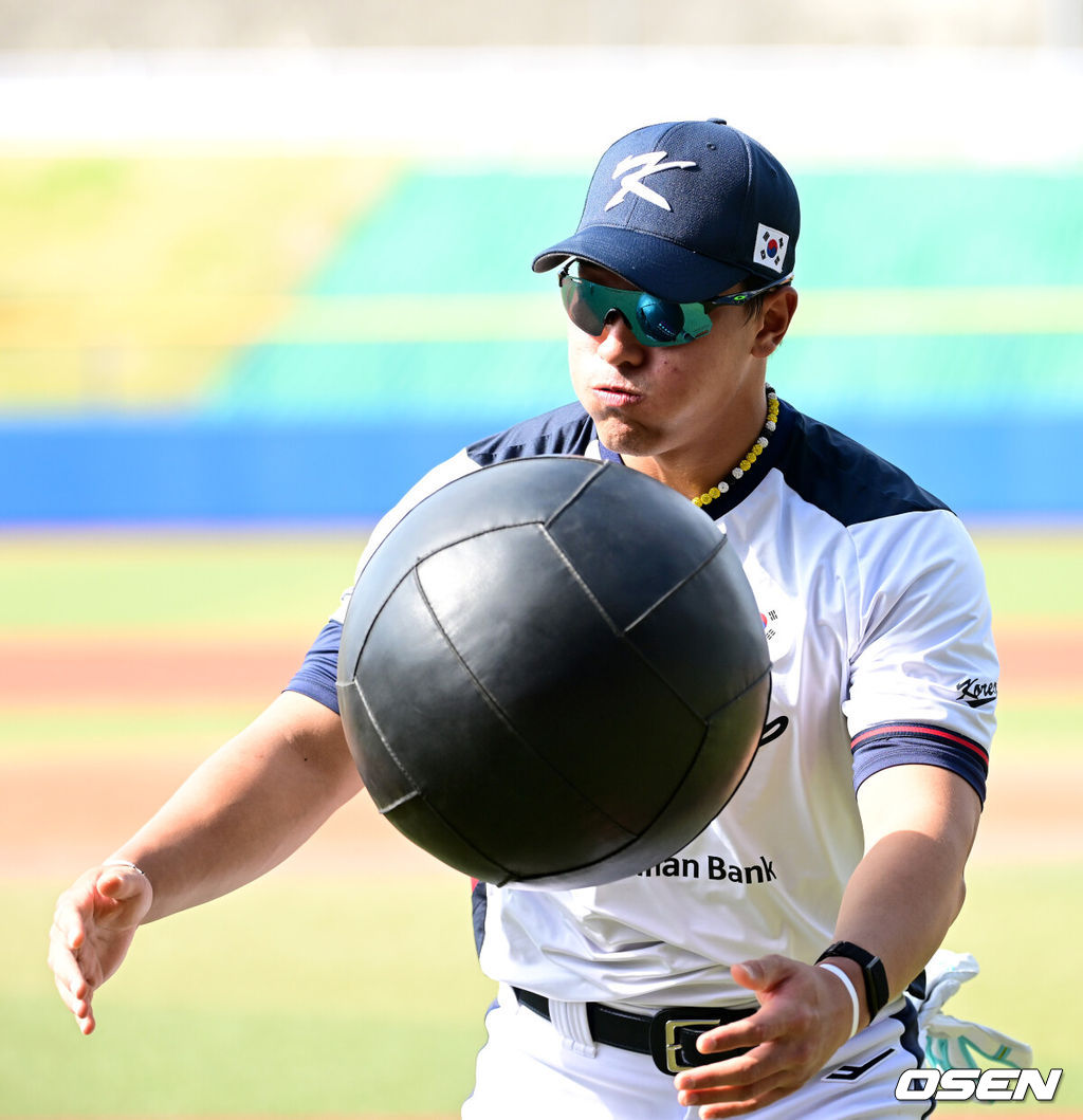 야구 대표팀 안현민. 2026.02.23 / dreamer@osen.co.kr