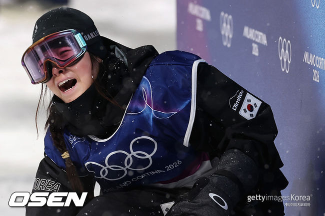[사진] 최가온. ⓒGettyimages(무단전재 및 재배포 금지)