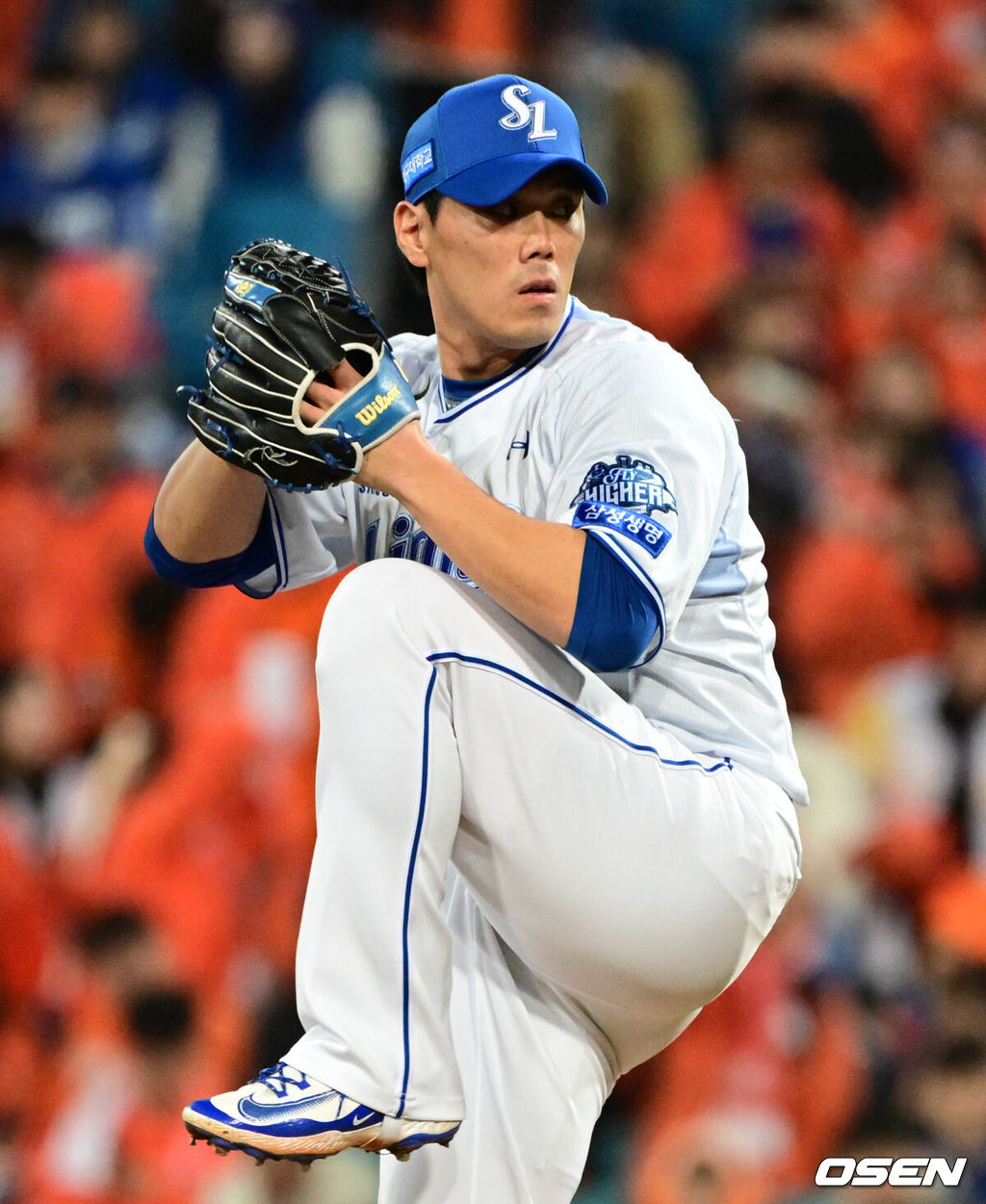 플레이오프 3차전 삼성 김재윤. 2025.10.21 /cej@osen.co.kr