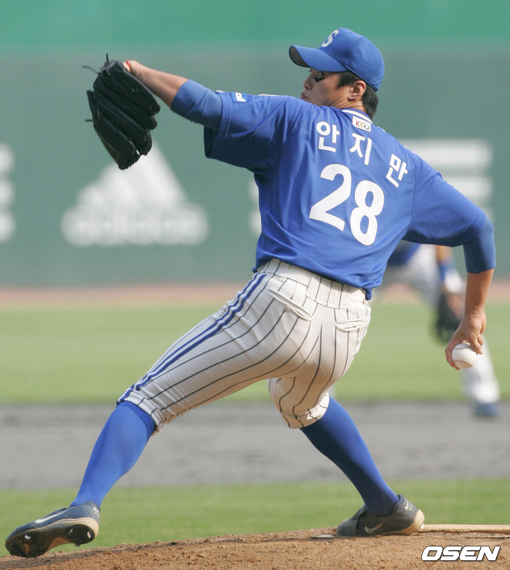[OSEN DB] 삼성 안지만. 2005.08.28 /photo@osen.co.kr