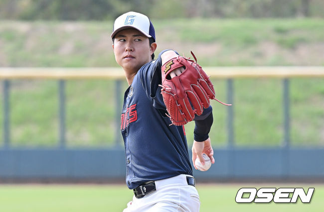 [OSEN=타이난(대만), 이석우 기자] 롯데 자이언츠 쿄야마 063 2026.02.02 / foto0307@osen.co.kr