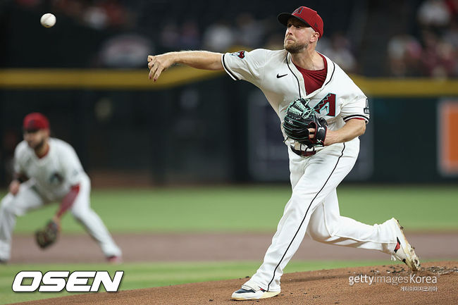 [사진] 애리조나 메릴 켈리 ⓒGettyimages(무단전재 및 재배포 금지)