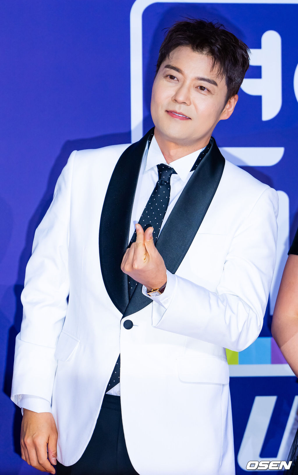 30일 오후 서울 마포구 상암 SBS 프리즘타워에서 ‘2025 SBS 연예대상’ 포토월 행사가 열렸다.올해 대상 후보는 유재석, 전현무, 탁재훈, 신동엽, 이상민, 서장훈, 지석진이 올라 대상을 두고 치열한 경쟁을 펼친다.MC 전현무가 레드카펫을 밟으며 포즈를 취하고 있다. 2025.12.30 /rumi@osen.co.kr