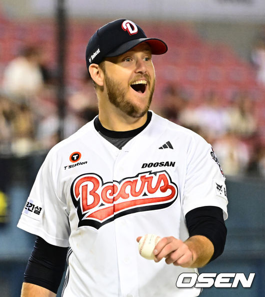 두산 베어스 시절 콜 어빈. /OSEN DB