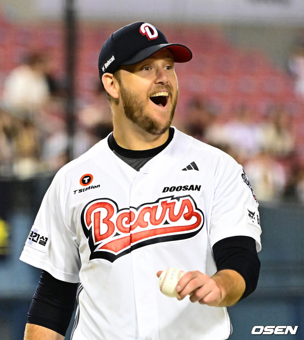 두산 베어스 시절 콜 어빈. /OSEN DB