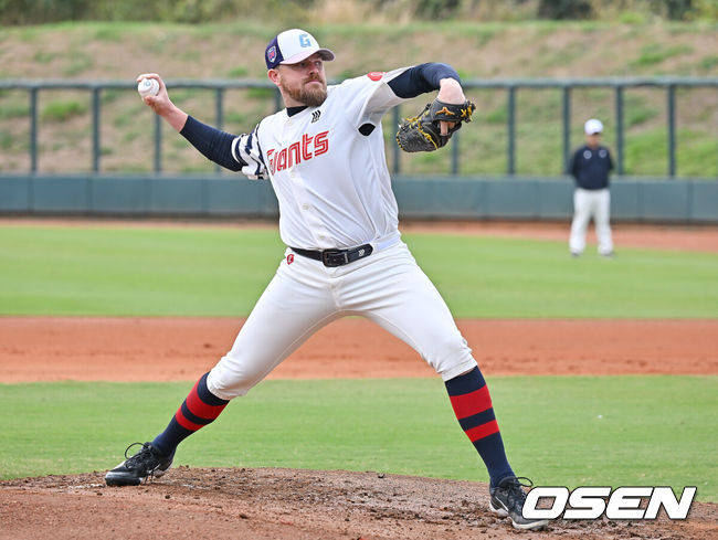 롯데 자이언츠 제레미 비슬리. /OSEN DB