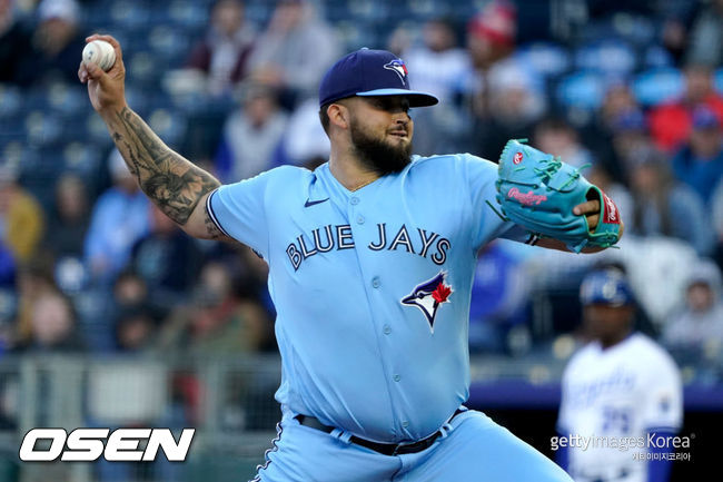 [사진] 토론토 시절 알렉 마노아 ⓒGettyimages(무단전재 및 재배포 금지)