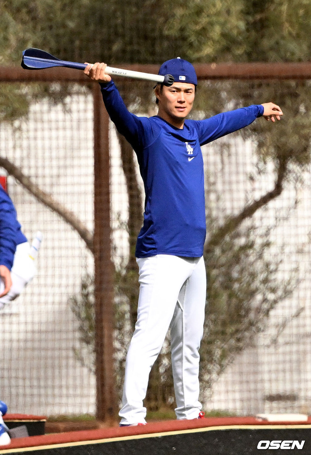 LA 다저스 야마모토 요시노부가 훈련을 하고 있다. 2025.02.17 / sunday@osen.co.kr