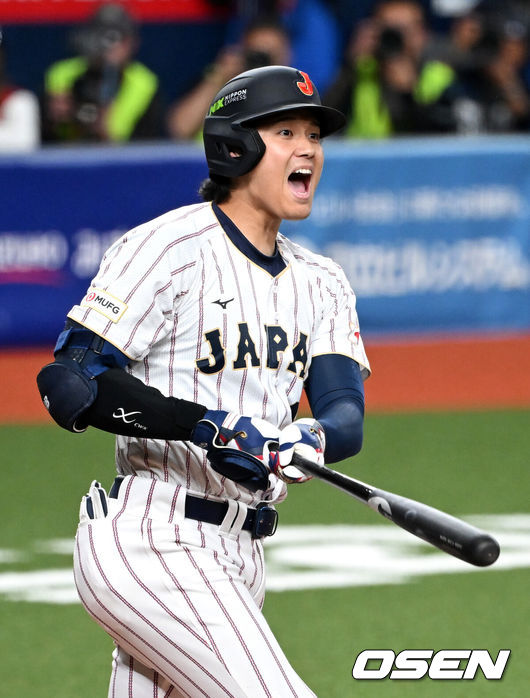 [OSEN=오사카(일본), 손용호 기자] 2일 일본 오사카 교세라돔에서 월드베이스볼클래식(WBC) 공식 연습 경기 일본 야구 대표팀과 오릭스 버팔로스의 경기가 열렸다.3일 한신 타이거스와 연습 경기 후 도쿄로 향하는 일본 야구 대표팀은 6일 대만과의 첫 경기에 이어 7일 한국전, 8일 호주전, 10일 체코전을 치른다.4회초 1사에서 일본 오타니 쇼헤이가 삼진으로 물러나고 있다. 2026.03.02 /spjj@osen.co.kr