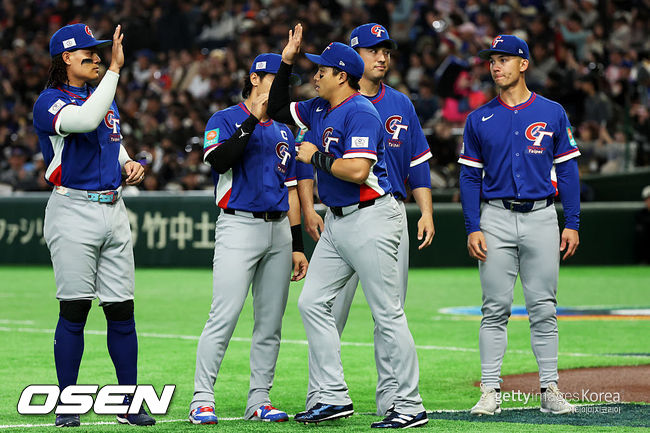 [사진] 대만 대표팀. ⓒGettyimages(무단전재 및 재배포 금지)