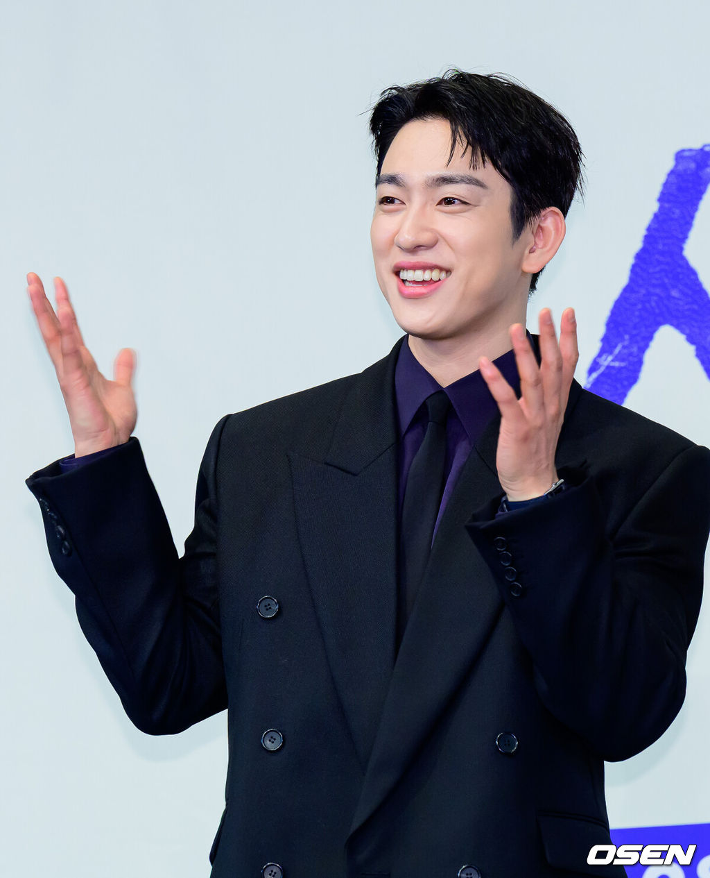 5일 오후 서울 구로구 더 링크호텔 서울에서 JTBC 새 금요시리즈 ‘샤이닝’ 제작발표회가 열렸다.'샤이닝'은 둘만의 세계를 공유하던 청춘들이 서로의 믿음이자 인생의 방향을 비춰주는 빛 그 자체가 되어가는 과정을 담은 드라마다. 배우 박진영이 포토타임을 하고 있다. 2026.03.05 /jpnews@osen.co.kr