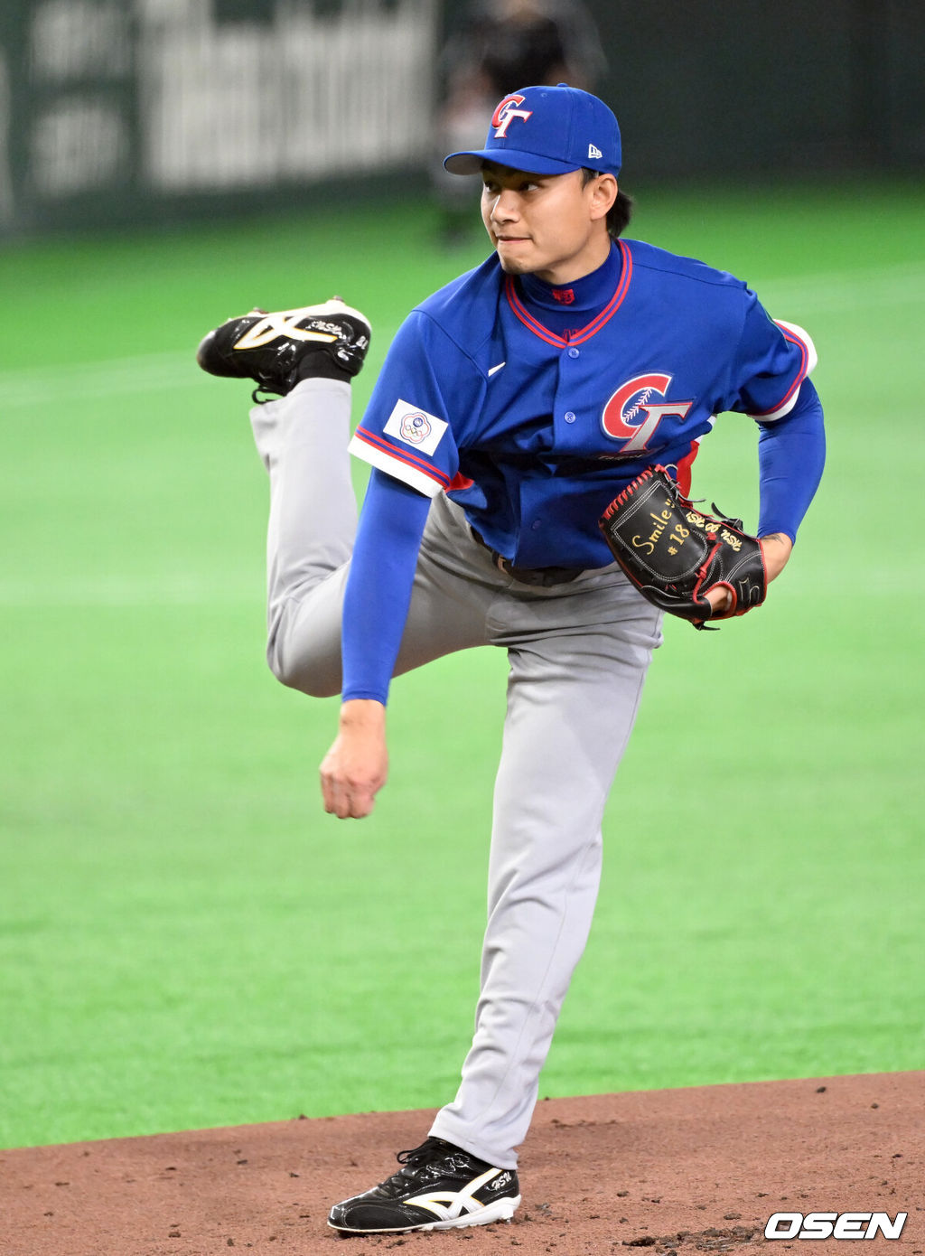 5일 일본  도쿄돔에서 월드베이스볼클래식(WBC) 조별리그 첫 경기 호주와 대만의 경기가  열렸다.우리 대표팀은  체코와 WBC 조별리그 1차전에서 격돌한다.대만 선발 쉬러시가 역투하고 있다. 2026.03.05 /spjj@osen.co.kr