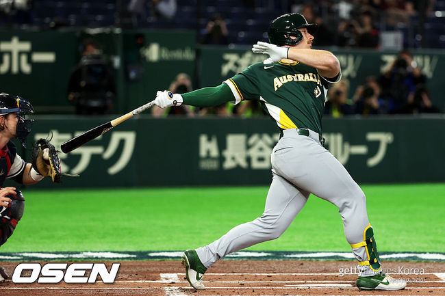 [사진] 호주 국가대표 알렉스 홀. ⓒGettyimages(무단전재 및 재배포 금지)