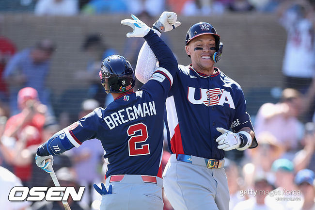 [사진] 미국 애런 저지. ⓒGettyimages(무단전재 및 재배포 금지)