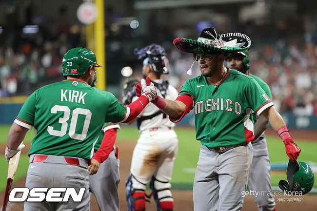 [사진] 멕시코 선수들. ⓒGettyimages(무단전재 및 재배포 금지)