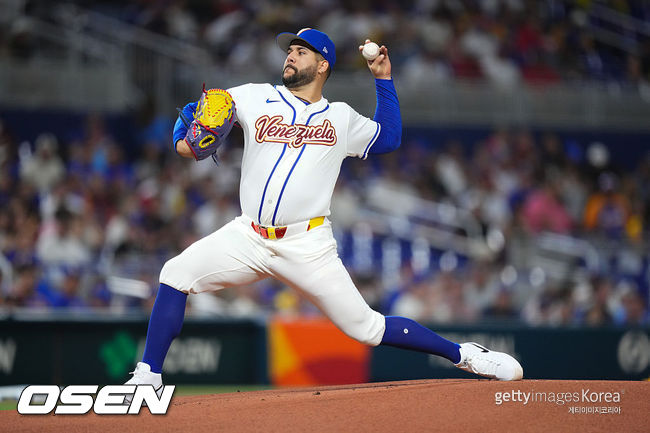 [사진] 베네수엘라 야구 국가대표 엔마누엘 데 헤이수스. ⓒGettyimages(무단전재 및 재배포 금지)