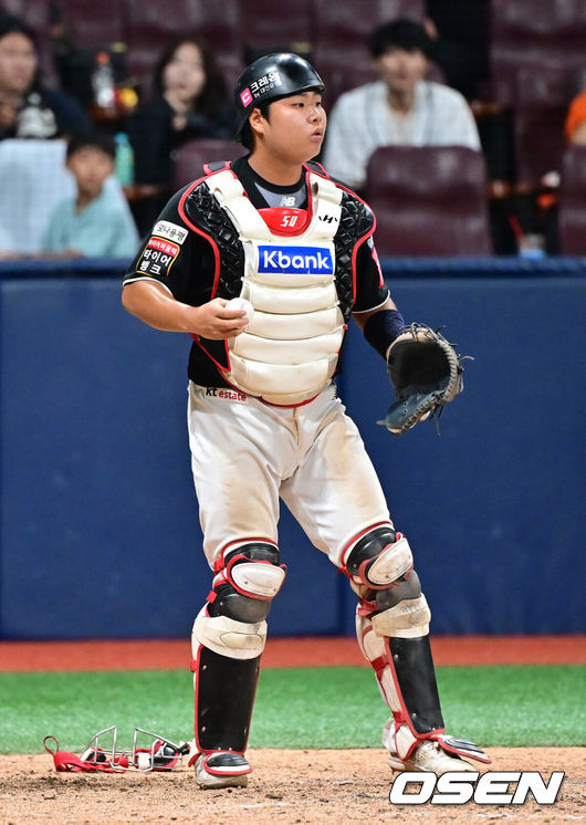 [OSEN=박준형 기자] KT 김민석 2025.10.01 / soul1014@osen.co.kr