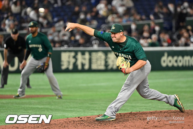 [사진] 호주 국가대표 워윅 서폴드. ⓒGettyimages(무단전재 및 재배포 금지)