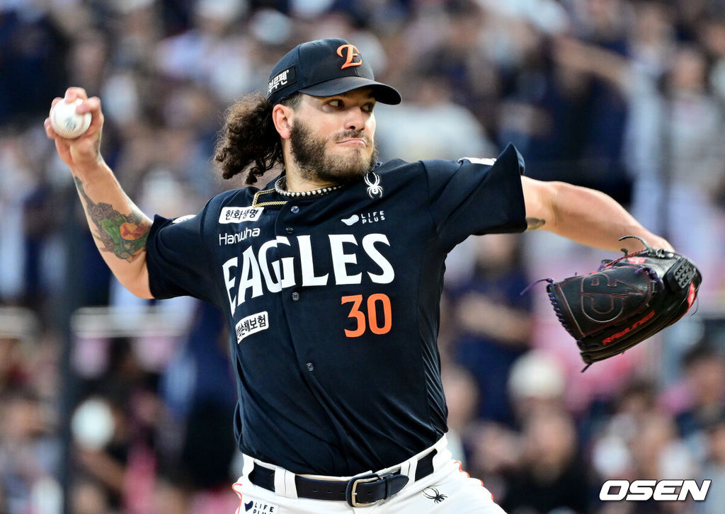 한화 시절 코디 폰세. 2025.09.20 / dreamer@osen.co.kr