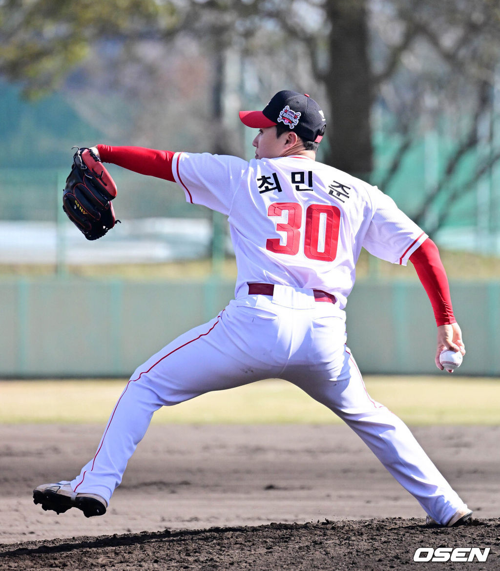 SSG 랜더스 최민준. /OSEN DB
