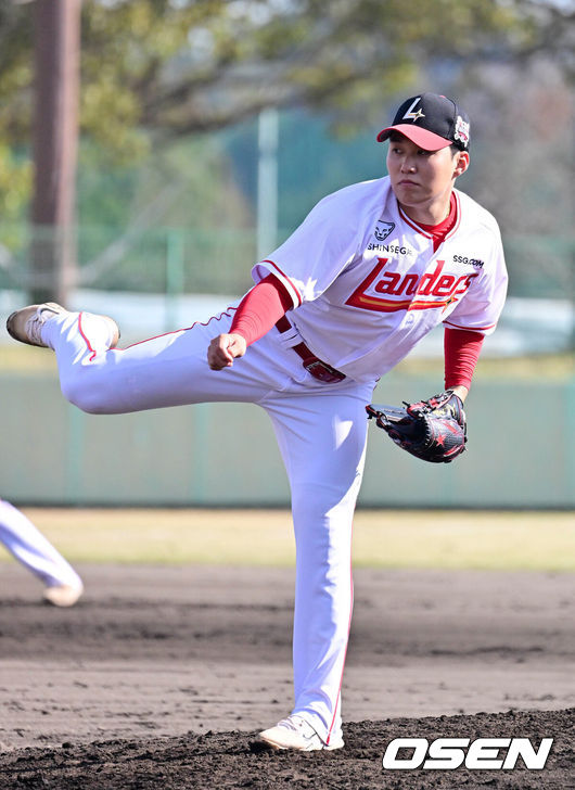 SSG 랜더스 최민준. /OSEN DB