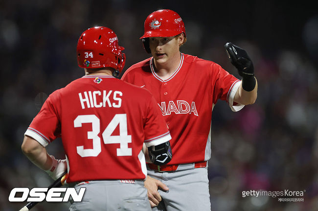 [사진] 캐나다 야구 국가대표팀. ⓒGettyimages(무단전재 및 재배포 금지)