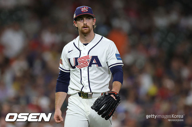 [사진] 미국 투수 맥클린. ⓒGettyimages(무단전재 및 재배포 금지)