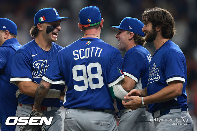 [사진] 이탈리아 야구 대표팀. ⓒGettyimages(무단전재 및 재배포 금지)