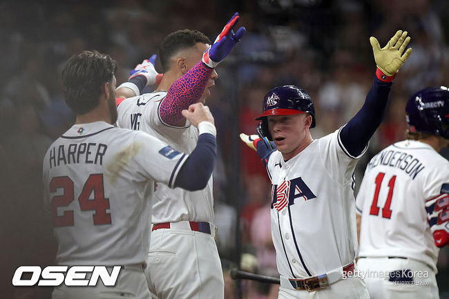 [사진] 미국 야구 대표팀. ⓒGettyimages(무단전재 및 재배포 금지)