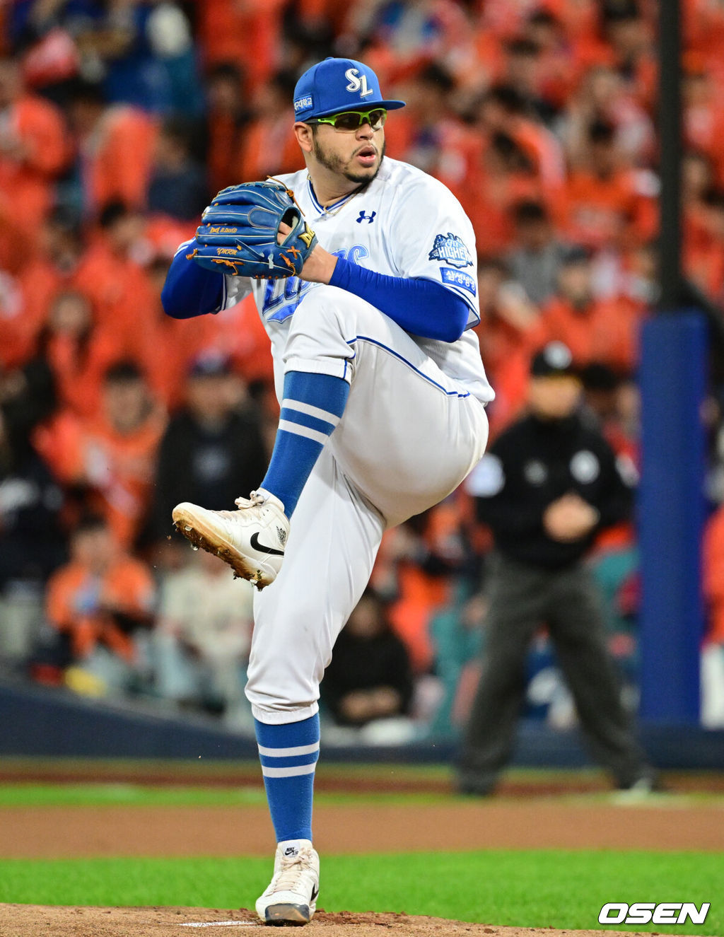 플레이오프 3차전 삼성 후라도. 2025.10.21 /cej@osen.co.kr