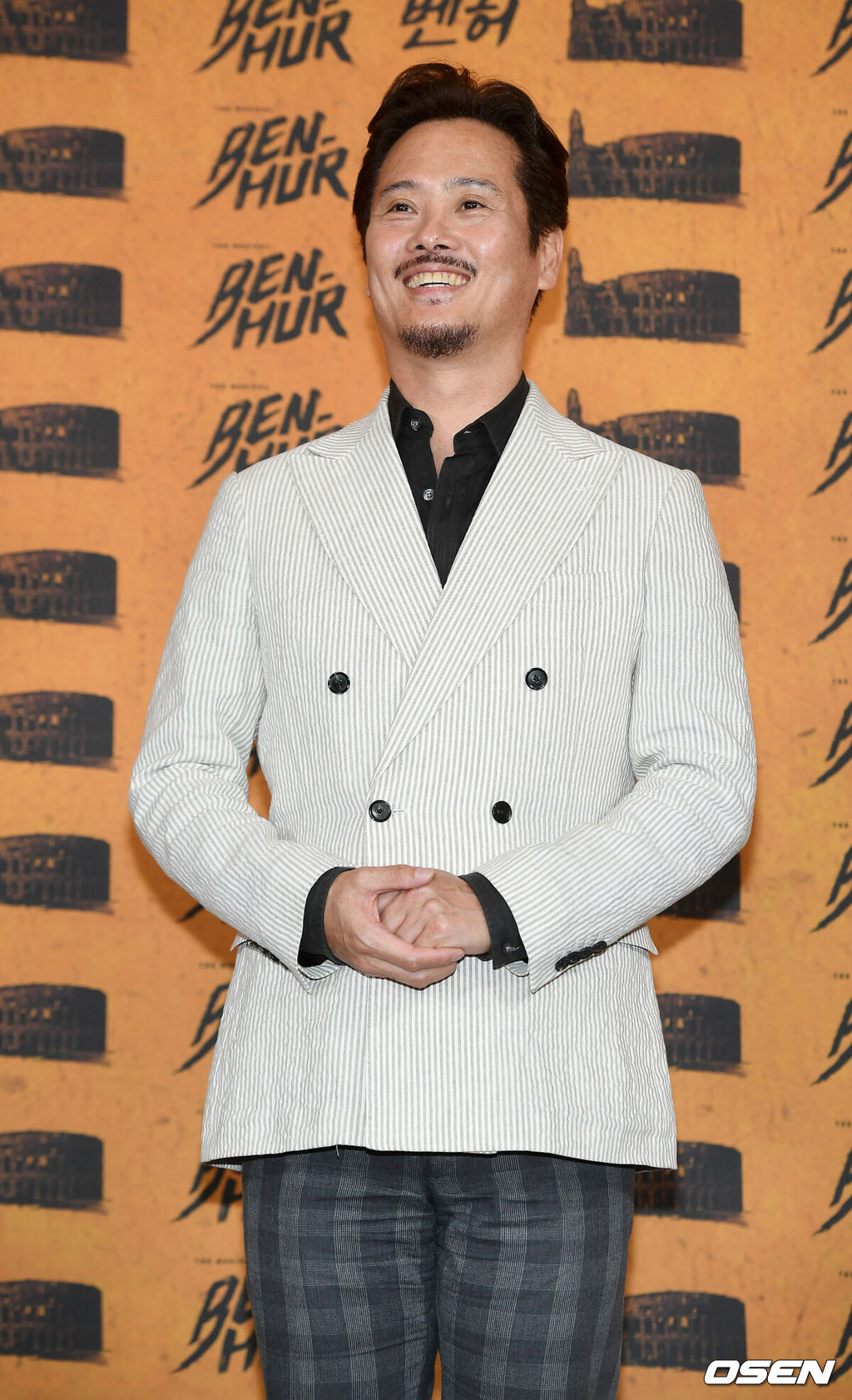 14일 오후 서울 중구 퇴계로 충무 아트센터 대극장 입구에서 진행된 뮤지컬 '벤허' VIP 포토콜 행사서, 남경주가 포즈를 취하고 있다. / rumi@osen.co.kr