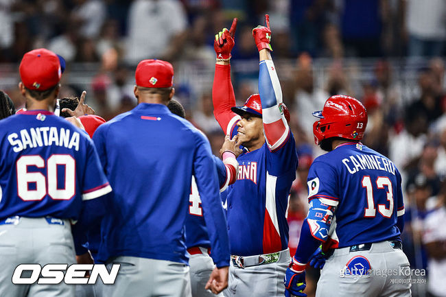 [사진] 도미니카 공화국 야구 대표팀. ⓒGettyimages(무단전재 및 재배포 금지)