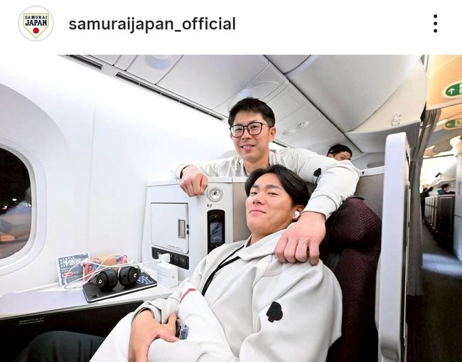 사무라이 재팬 공식 SNS 캡처 