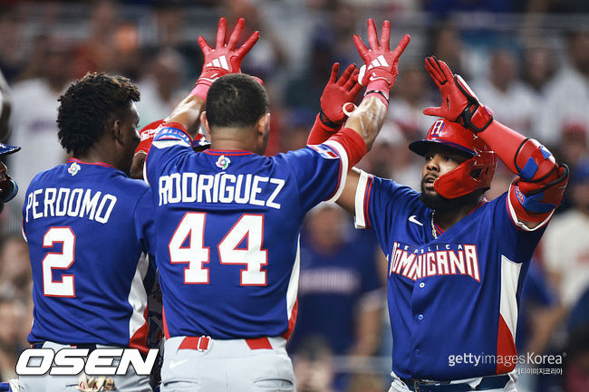 [사진] 도미니카 공화국 야구 대표팀. ⓒGettyimages(무단전재 및 재배포 금지)