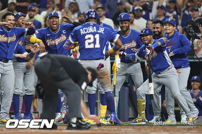 [사진] 베네수엘라 대표팀. ⓒGettyimages(무단전재 및 재배포 금지)