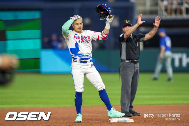 [사진] 푸에르토리코 키케 에르난데스 ⓒGettyimages(무단전재 및 재배포 금지)