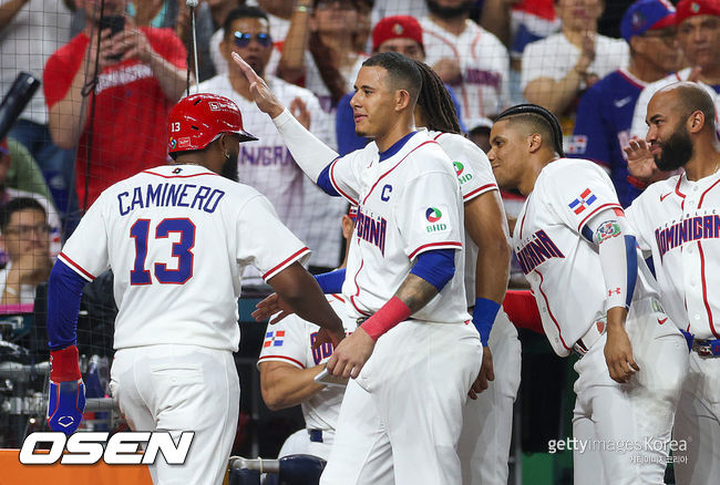 [사진] 도미니카공화국 대표팀. ⓒGettyimages(무단전재 및 재배포 금지)