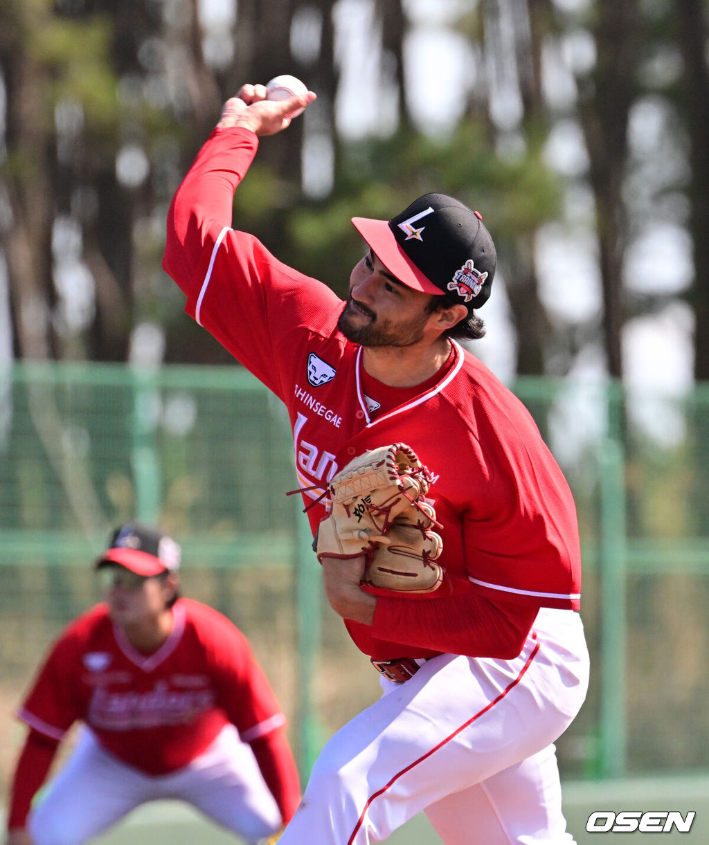 SSG 랜더스 미치 화이트. /OSEN DB